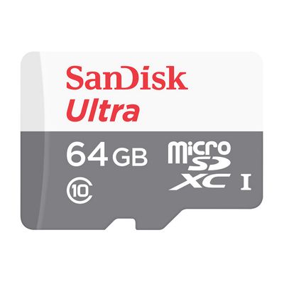 SANDISK เมมโมรี่การ์ด Micro SDXC 64GB รุ่น SDSQUNS_064G_GN3MN มูลค่า 679 บาท